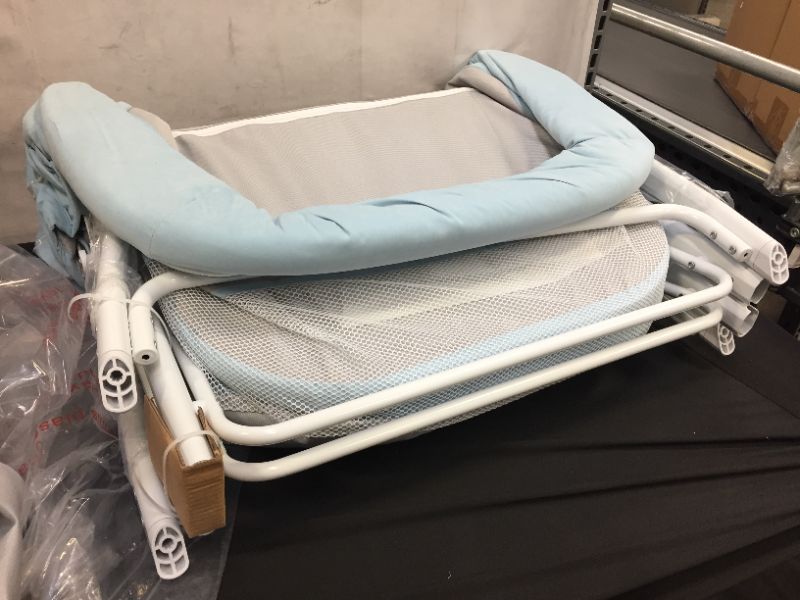 Photo 10 of Dream on Me Traveler Portable Bassinet - Starlight Blue