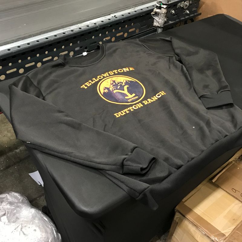 Photo 1 of 6 pack, Yellow Stone Dutton Ranch hoodies - poor quality and bad sizing. all sizes range around a women's medium but are assorted