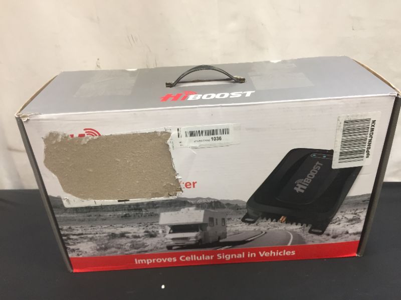 Photo 5 of HiBoost Travel 4G 2.0 RV LTE Car Cell Phone Signal Booster Kit | C27G-5S-BTW-RV(damaged package, but item inside is good condition)
