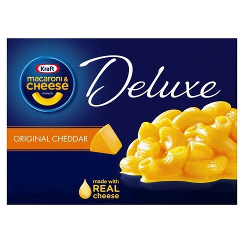 Photo 1 of 5 pack, Kraft Macaroni & Cheese Deluxe Original Cheddar - 14oz

