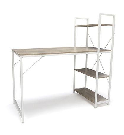 Photo 1 of OFM Essentials Combination Desk and 4 Shelf Bookcase
