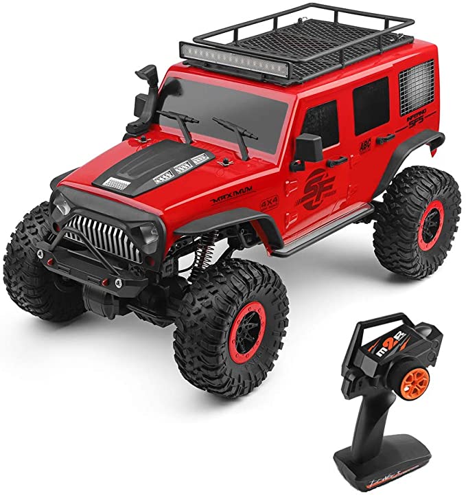 Photo 1 of GoolRC WLtoys 104311 RC Car, 1/10 Scale 4WD 2.4Ghz Remote Control Car, Brushed Motor Off-Road Crawler Car RTR for Kids and Adults