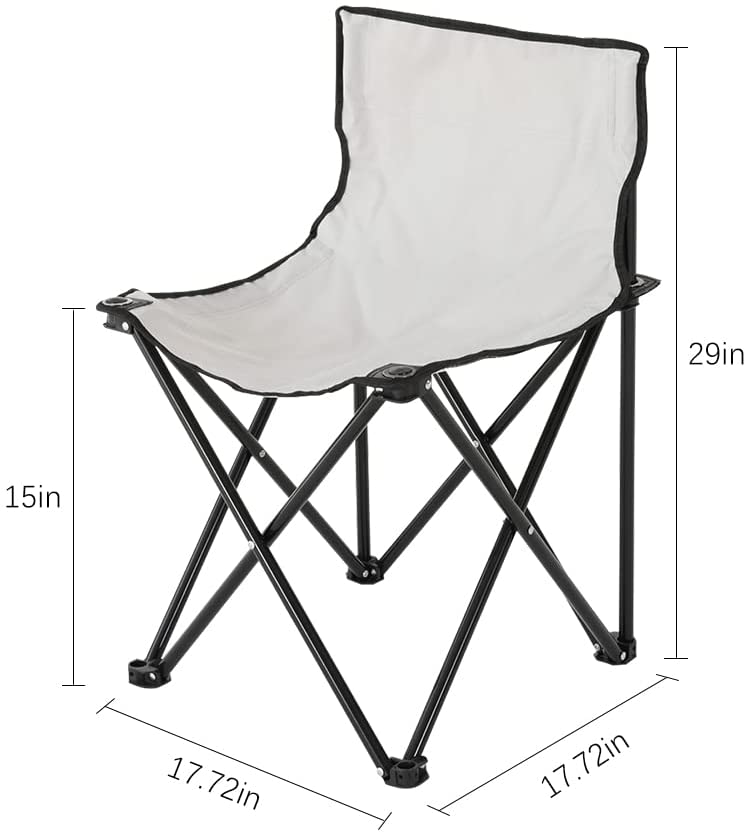 Photo 1 of  Fast Folding Chair, Reinforced, Suitable for Sauna, Beach and Picnic - Grey
