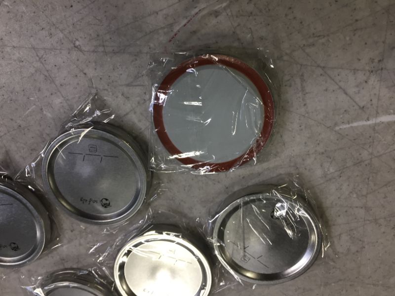 Photo 2 of  60 Pack, WIDE Mouth  Canning Lids for Mason Jars 