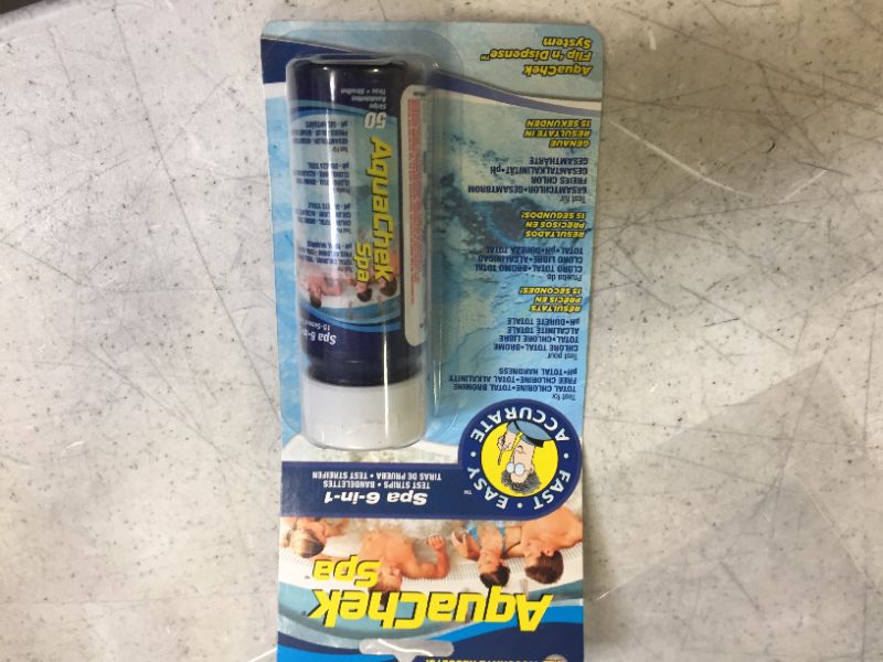 Photo 2 of AquaChek 552244 6-in-1 Test Strips for Spas and Hot Tubs
