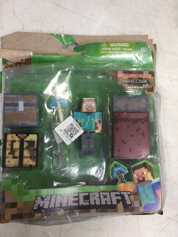 Photo 1 of kids collectables toys  knock off Minecraft brand 