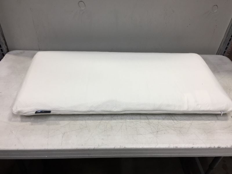 Photo 3 of Bluewave Bedding Ultra Slim Gel Memory Foam Pillow for Stomach and Back Sleepers (Full Pillow Shape, Standard Size)---ITEM DIRTY FROM EXPOSURE---NO BOX---