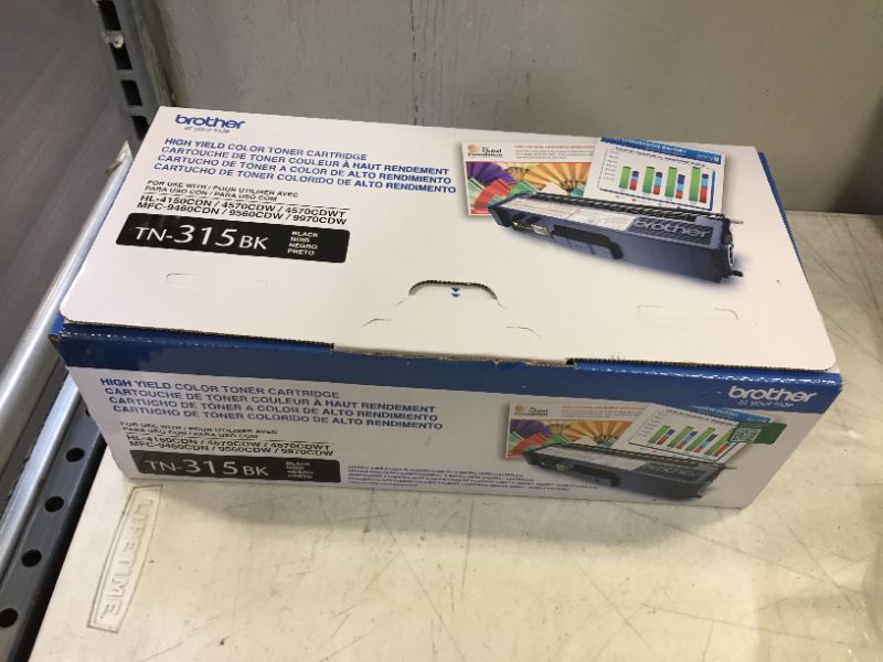 Photo 4 of Brother TN315BK High Yield Black OEM Laser Toner Cartridge
