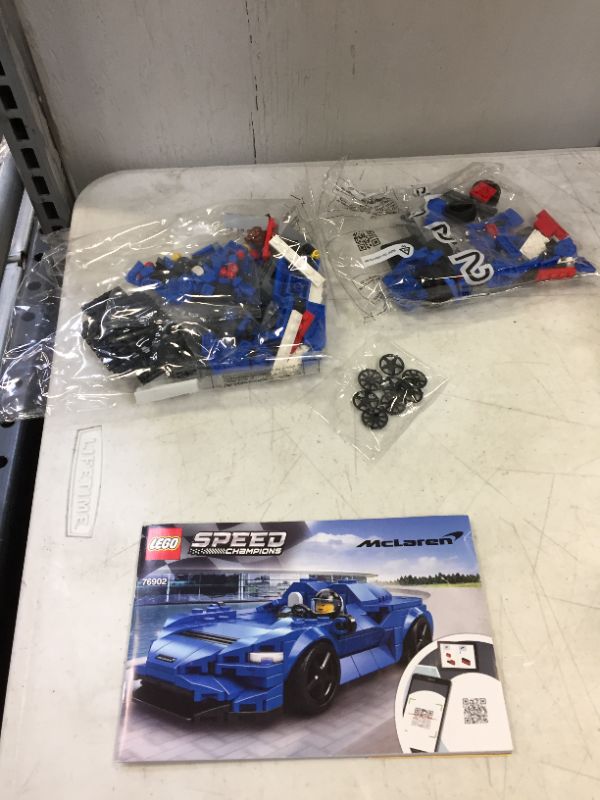 Photo 2 of LEGO Speed Champions McLaren Elva 76902 Building Kit
