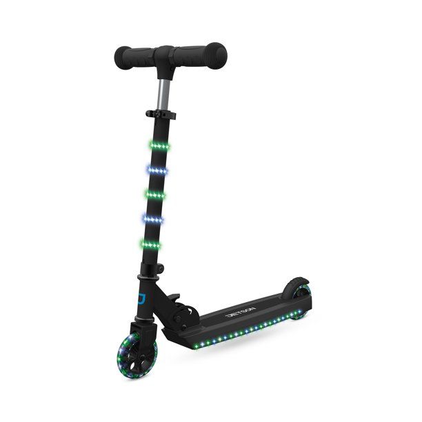 Photo 1 of Jetson Orbit Light-up Folding Kids Kick Scooter, Blue---ITEM IS DIRTY---LOOSE PARTS
