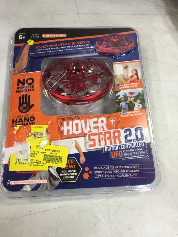 Photo 2 of Hover Star 2.0 Motion Controlled UFO Chrome Edition---COULD NOT TEST---
