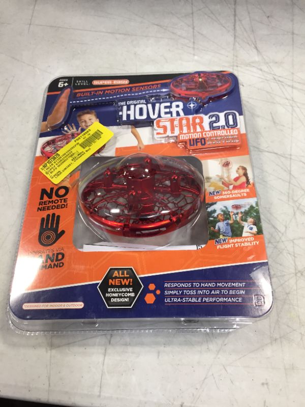 Photo 2 of Hover Star 2.0 Motion Controlled UFO Chrome Edition-COULD NOT TEST-
