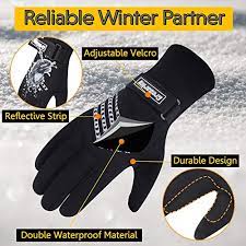 Photo 1 of Grebarley Winter Gloves-Waterproof Gloves Cycling