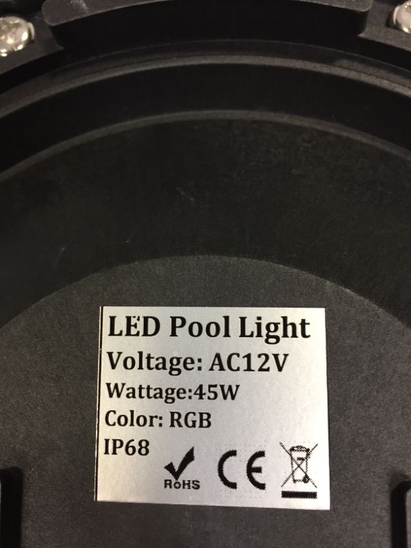 Photo 1 of Led Swimming Pool Underwater Lights
