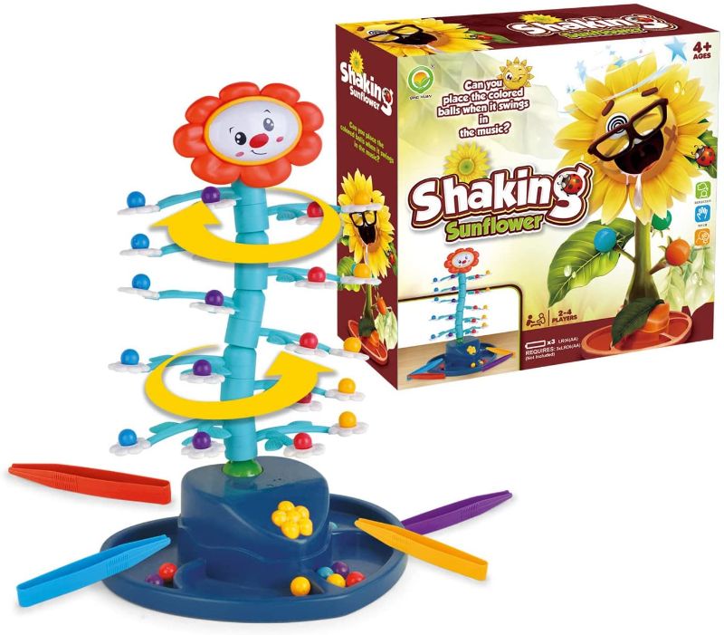 Photo 1 of FLORONG Musical and Dancing Sunflower,Shaking Dancing Sunflower Beads Game
