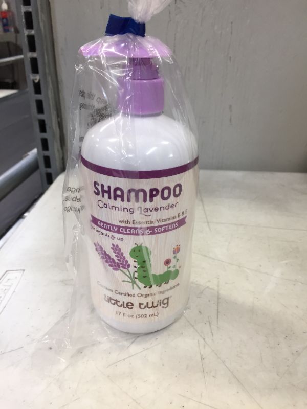 Photo 2 of Little Twig Shampoo, Natural Plant Derived Formula, Lavender, 17 fl oz.
EXP SEP 2024