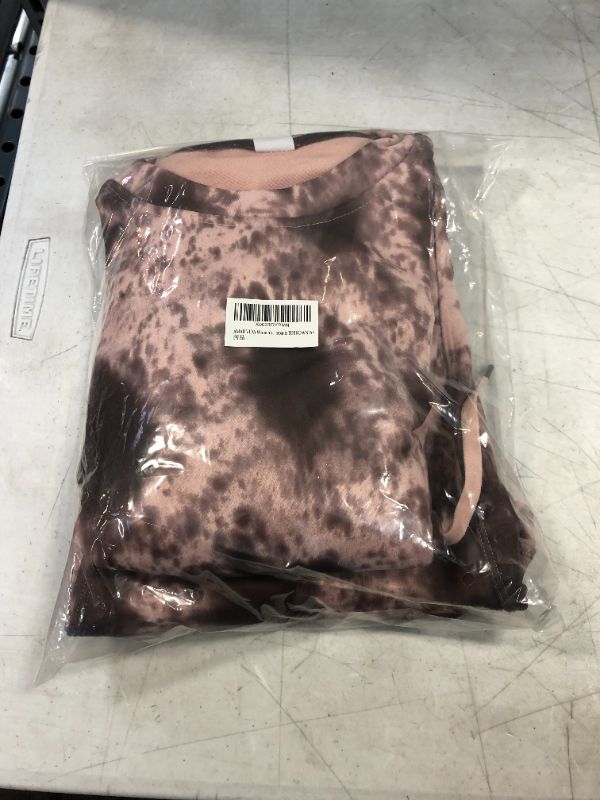 Photo 1 of AMAR VIDA 2 PC SWEAT SUIT FOR WOMEN TIE DYE BROWN
SIZE SMALL (4)