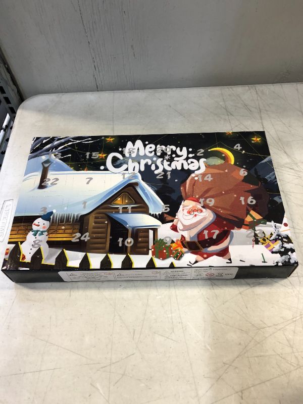 Photo 1 of Christmas Advent Calendar 2021 for Kids 24 Days Metal Wire Plastic Puzzles Toys Xmas Countdown Calendar, Adults Kids Advent Calendar Challenge
