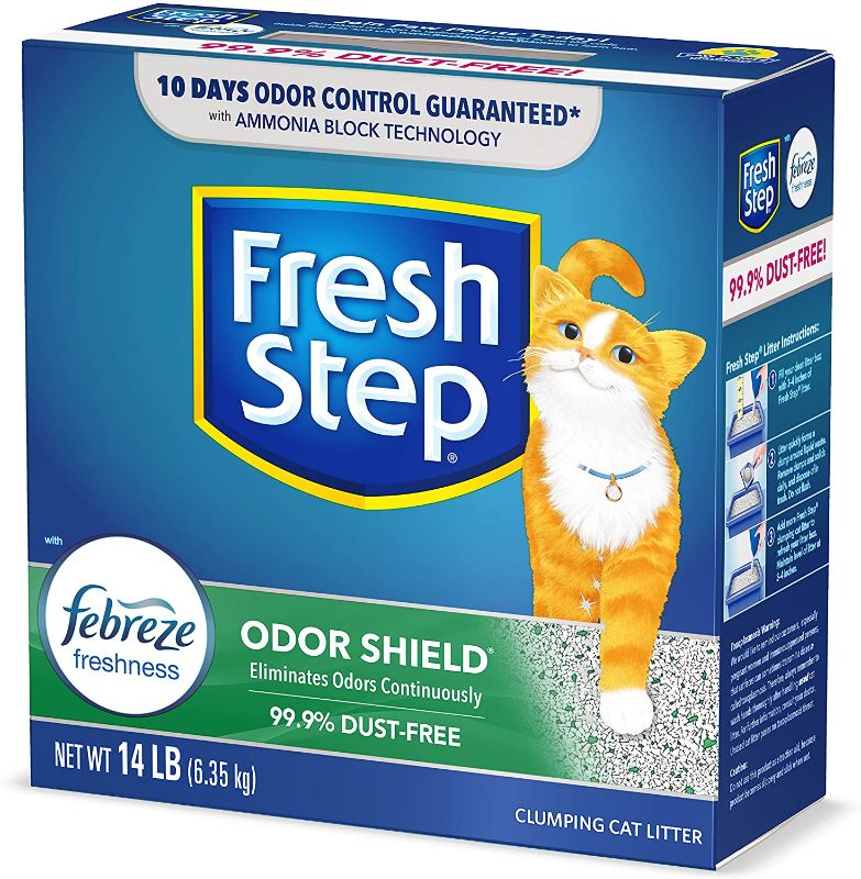 Photo 1 of Fresh Step Scented Litter with The Power of Febreze, Clumping Cat Litter

