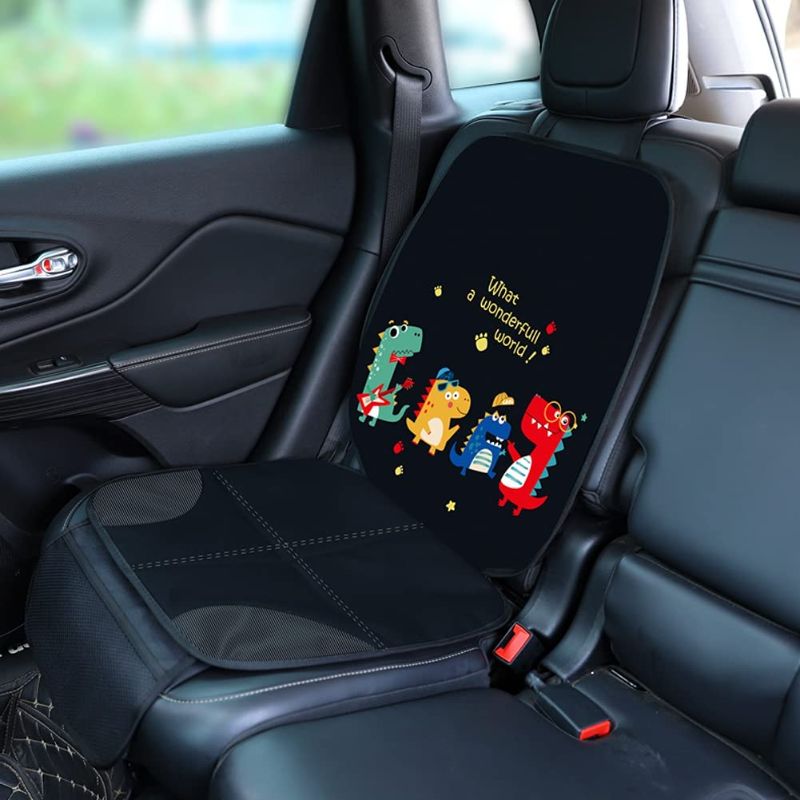 Photo 1 of AUTOYOUTH Car Seat Protector for Child Car Seats?Auto car seat Cover Travel Car Seat for Baby and Pet with Thickest Padding and Non-Slip Backing Mesh Pockets for SUV, Sedan, Truck
