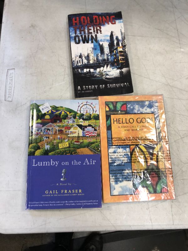 Photo 1 of MISC ITEMS SOLD AS IS
3 Books