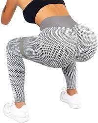 Photo 1 of MOOSLOVER Women Scrunch Butt Lifting Workout Leggings Textured High Waist Anti Cellulite Yoga Pants