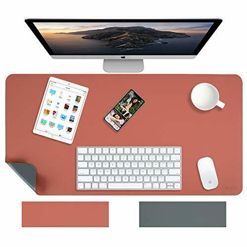 Photo 1 of Weelth Multifunctional Office Desk Pad, Waterproof Desk Pad Protector PU Leather