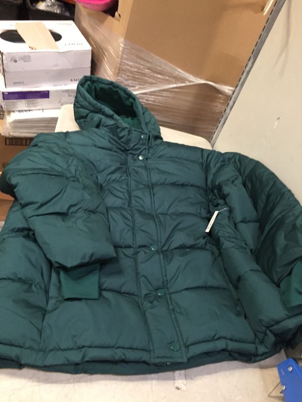 Photo 1 of Amazon Essentials Women's Plus Size Heavy-Weight Full-Zip Hooded Puffer Coat SZ 2xL
