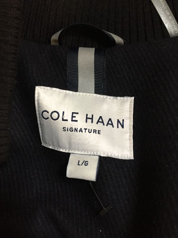 Photo 3 of Cole Haan Signature Men's Classic Wool Twill Topper with Bib Large 
