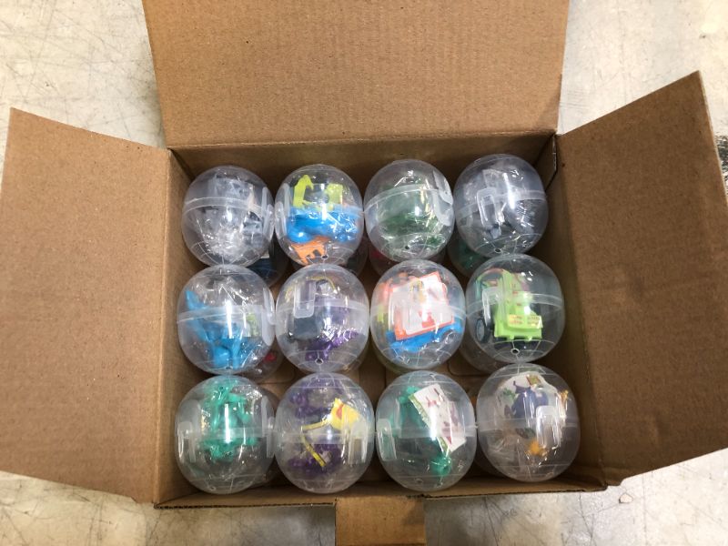 Photo 2 of Veche-Rinka 24 Pcs Egg Capsules Party Favor for Kids 4-8 8-12 Large Assortment Bundle Carnival Prizes Birthday Classroom Rewards Pinata Fillers Treasure Chest School Prize Box Toys Goodie Bag Fillers
