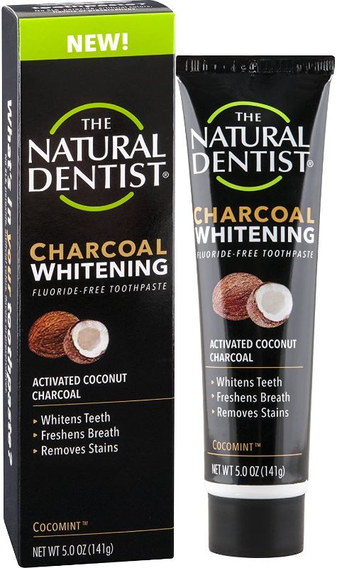 Photo 1 of 2 The Natural Dentist Charcoal Whitening SLS-Free Toothpaste EXP 04/2022
