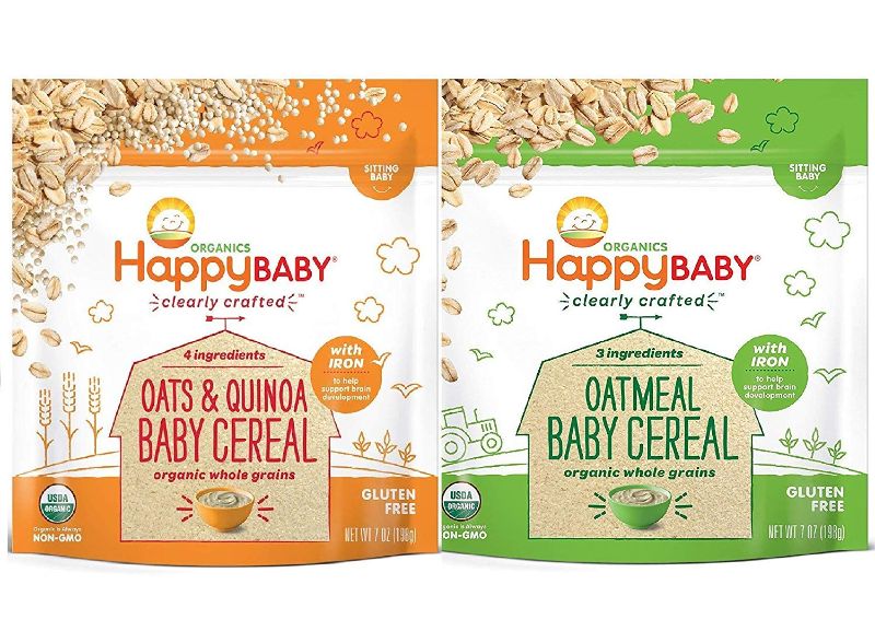 Photo 3 of Happy Baby, Clearly Crafted Cereal VARIETY PACK 2PK EXP 25FEB2022