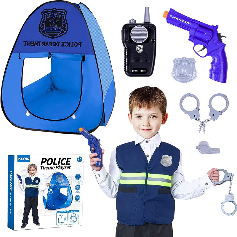 Photo 1 of Tent and police costumes role playing set