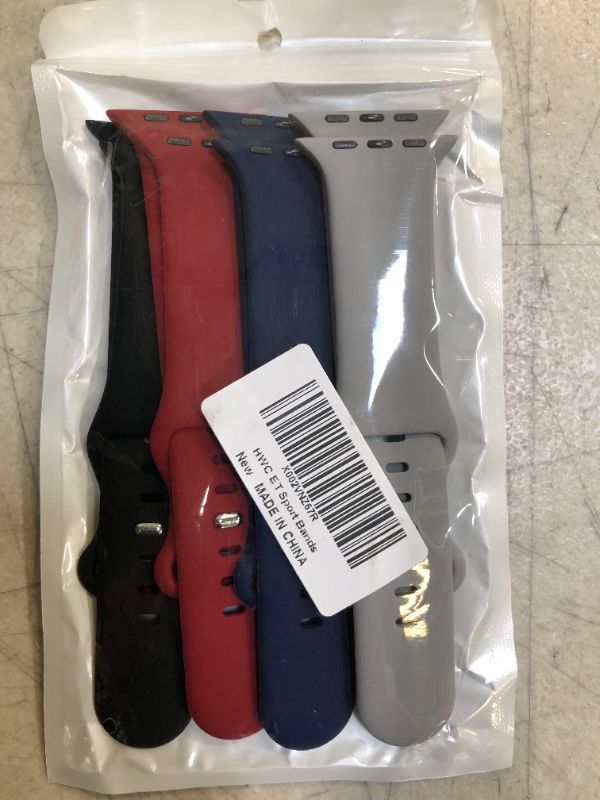 Photo 1 of 4 Pack Bands Compatible with Apple Watch Band 38mm 40mm 41mm 42mm 44mm 45mm
