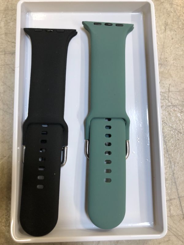 Photo 1 of 2 Silicone apple watch bands 42mm