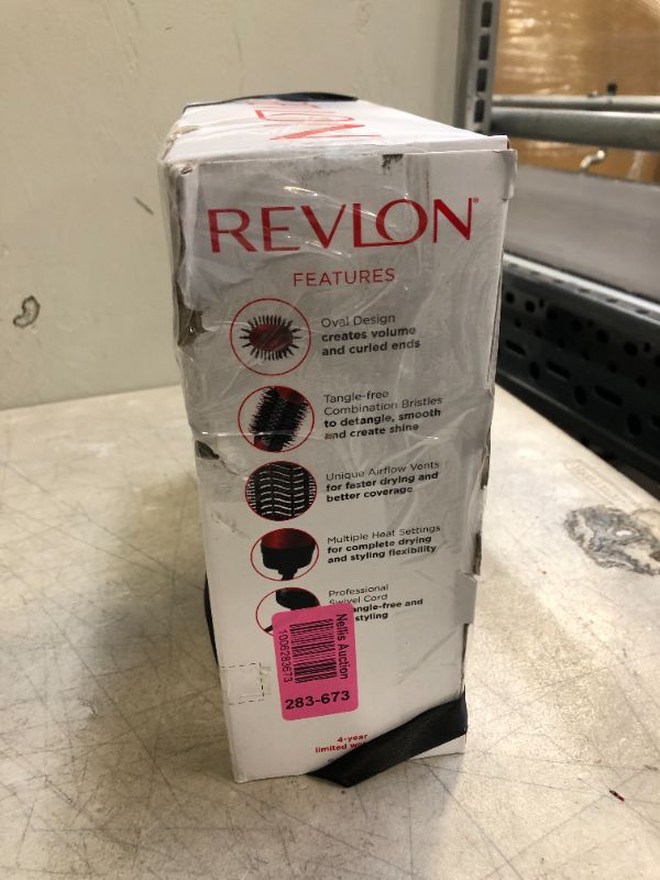 Photo 7 of REVLON One-Step Volumizer Original 1.0 Hair Dryer and Hot Air Brush, Red
