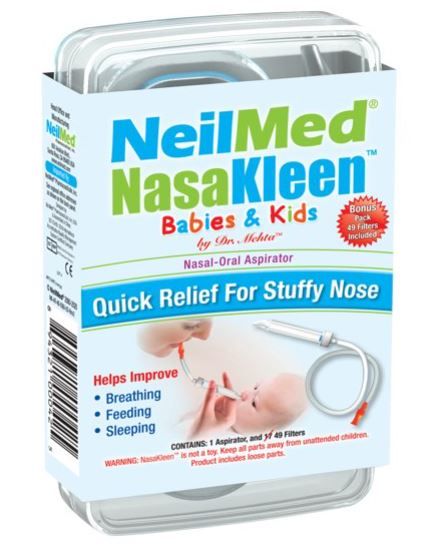 Photo 1 of  NeilMed NasaKleen Babies & Kids Nasal-Oral Aspirator, 1 Kit