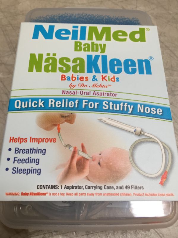 Photo 2 of  NeilMed NasaKleen Babies & Kids Nasal-Oral Aspirator, 1 Kit