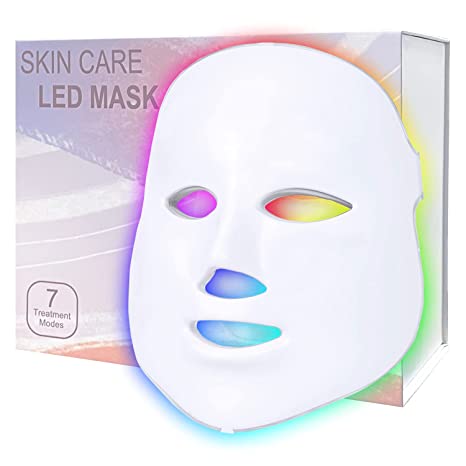 Photo 1 of 7 Color LED Face Mask,SPA Facial Equipment, Beauty Salon Equipment, Facial Skin Care Machine, Multifunctional LED Light For Face-1