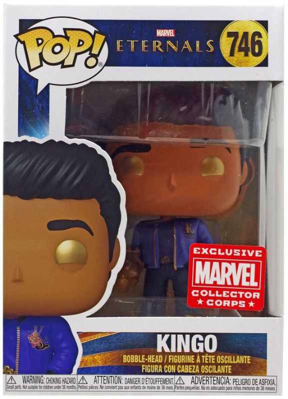 Photo 1 of Funko Marvel The Eternals POP! Kingo Exclusive Vinyl Figure #746 [746]