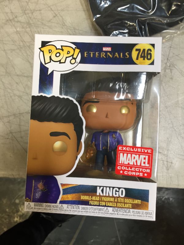 Photo 2 of Funko Marvel The Eternals POP! Kingo Exclusive Vinyl Figure #746 [746]