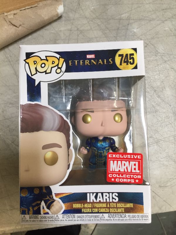 Photo 2 of POP! Marvel: 745 Eternals, Ikaris (Collector Corps) Exclusive