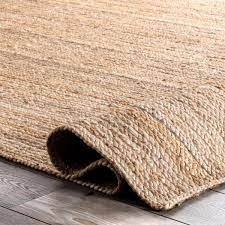 Photo 1 of Chunky Loop Jute Tan 2'3 x 4 ft. Area Rug