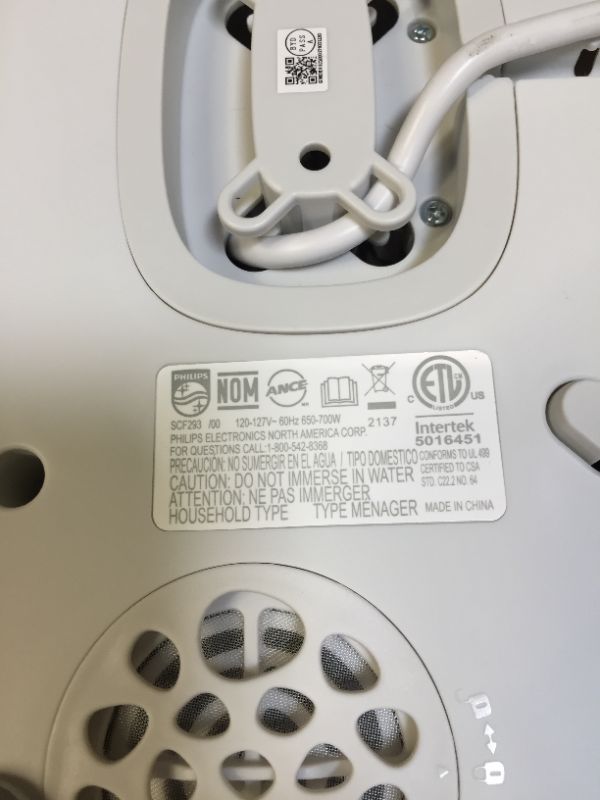 Photo 3 of Philips Avent Premium Baby Bottle Sterilizer with Dryer, SCF293/00
(doesn't turn on )(non functional) (for parts only)