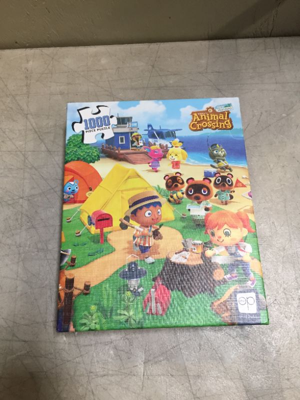 Photo 2 of Animal Crossing: New Horizons “Welcome to Animal Crossing” Jigsaw Puzzle, 1000-Pieces
