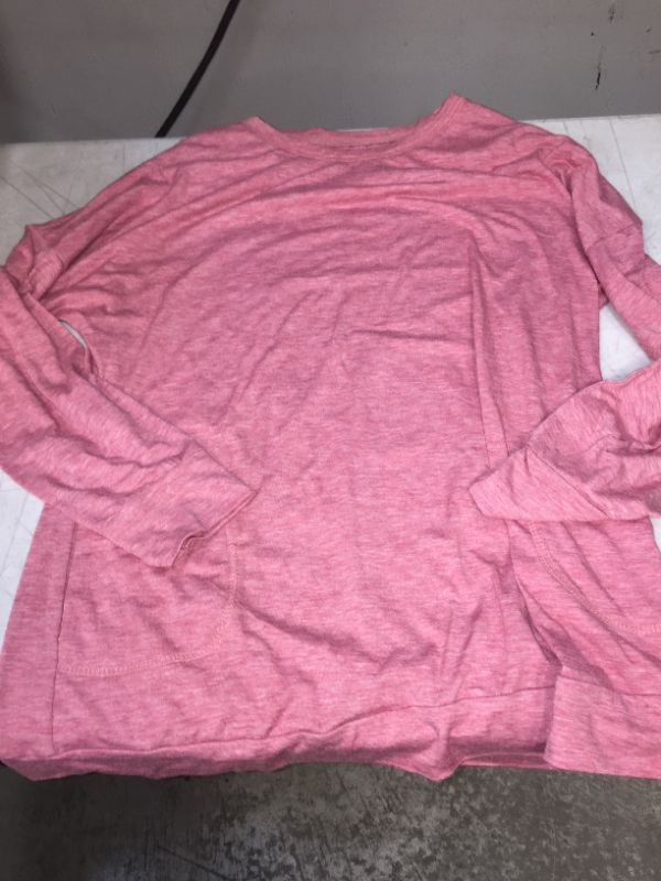 Photo 1 of WOMENS CORAL TOP LONG SLEEVE TOP LARGE