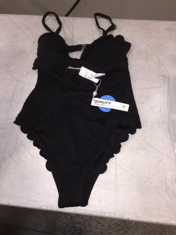 Photo 1 of WOMENS BLACK BATHING SUIT SMALL