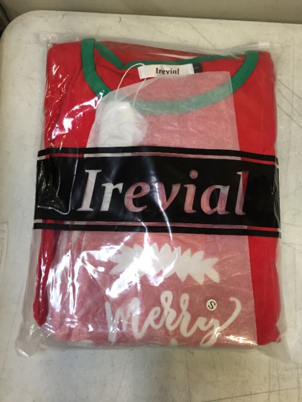 Photo 2 of Irevial Christmas Family Pajamas Matching Sets 2 Piece Sleepwear Holiday Pjs for Adults and Kids---SMALL FOR MEN---