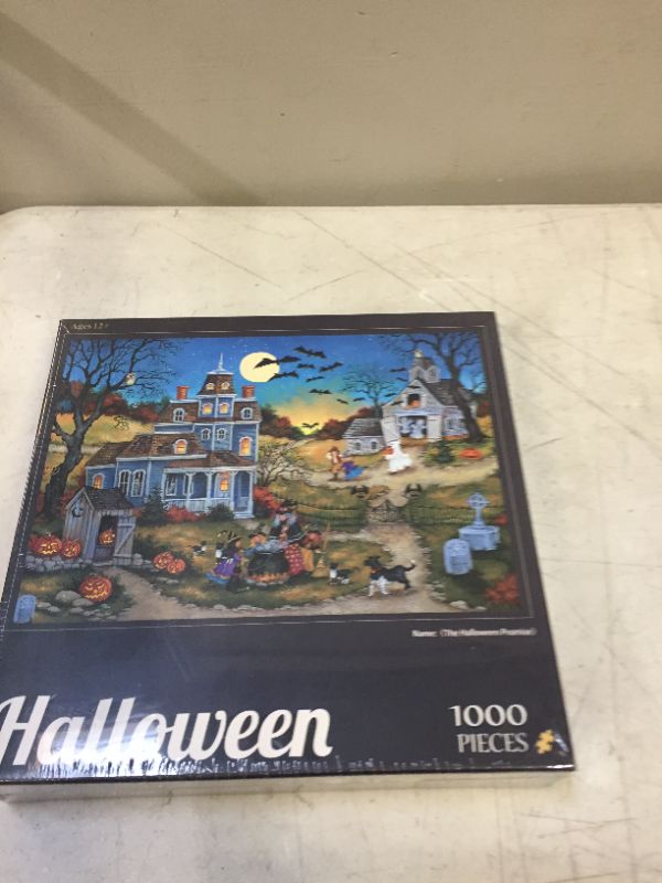 Photo 2 of 1000 Pieces Jigsaw Halloween Puzzles