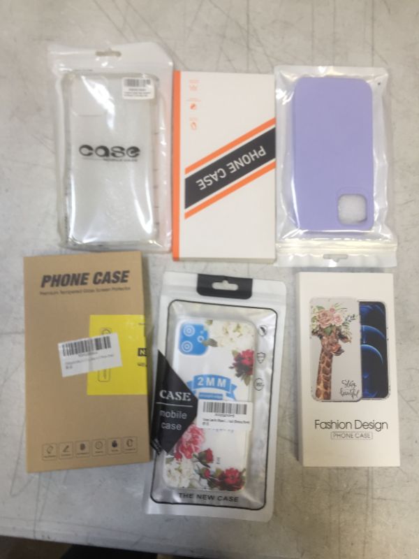 Photo 1 of VARIOUS PHONE CASES 